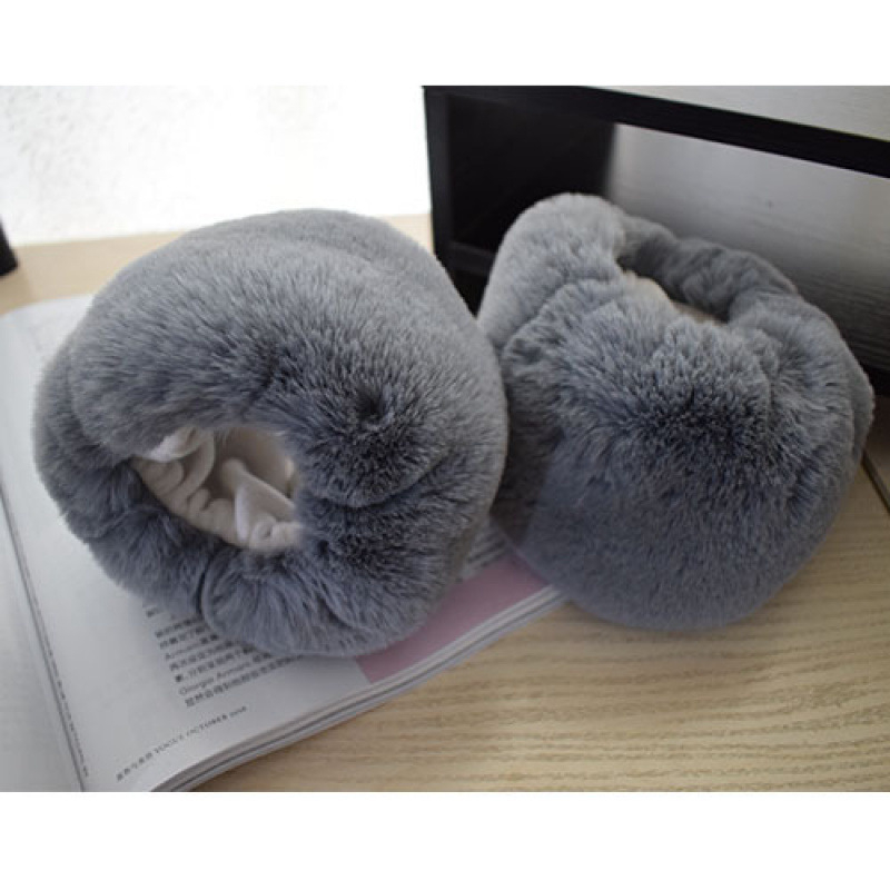 Ženske zimske manžetne od umjetne norke kožušine – tople, otporne na vjetar, pamukova podstava – Oh jun