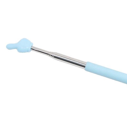 Fleckfleck Pomični pokazivač za čitanje prsta, nehrđajući čelik, teleskopna šipka za nastavu