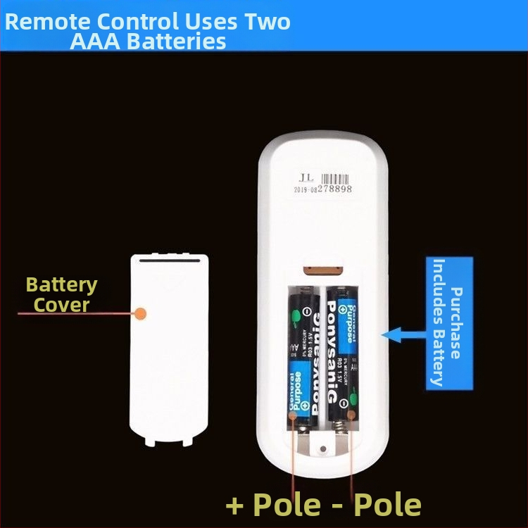 Bežični daljinski prekidač 220V — jednokanalan, jednosmjerni upravljač rasvjetom za stropno svjetlo i ventilator