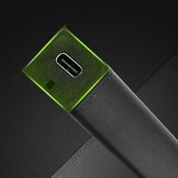 Laser pokazivač stylus s punjenjem Type-C, aluminijsko kućište Sub-Light, ispisano logo, bez prilagodbe (Brend: Sub-Light; Materijal: Aluminij; Tip: Laser pokazivač stylus; Ispis logotipa: Da; Prilagodba: Ne)