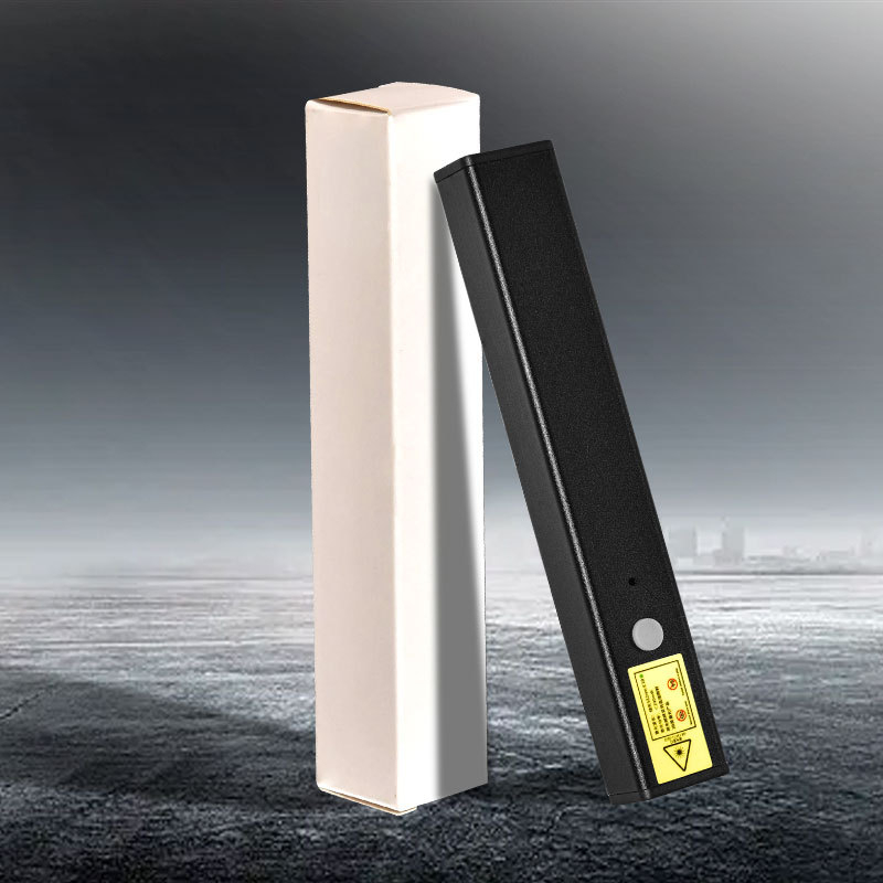 Laser pokazivač stylus s punjenjem Type-C, aluminijsko kućište Sub-Light, ispisano logo, bez prilagodbe (Brend: Sub-Light; Materijal: Aluminij; Tip: Laser pokazivač stylus; Ispis logotipa: Da; Prilagodba: Ne)