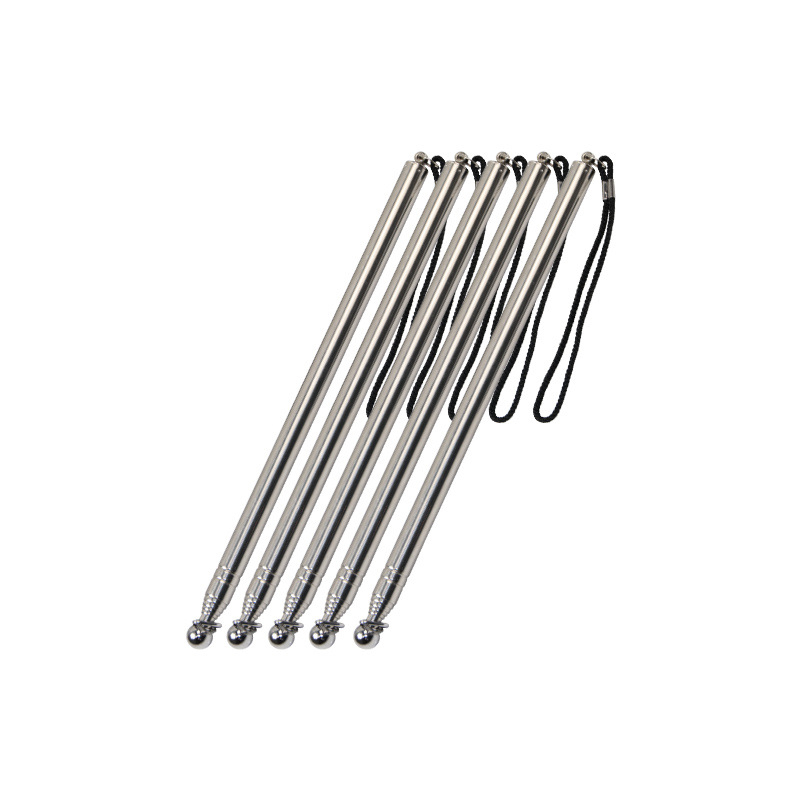 Fleck teleskopni stožer za zastavu od nehrđajućeg čelika s pokazivačem za podučavanje