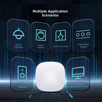 Bežični gumb za prekidač, Bluetooth 5.1 BLE, bez kablova, unutarnja uporaba, CE certifikat