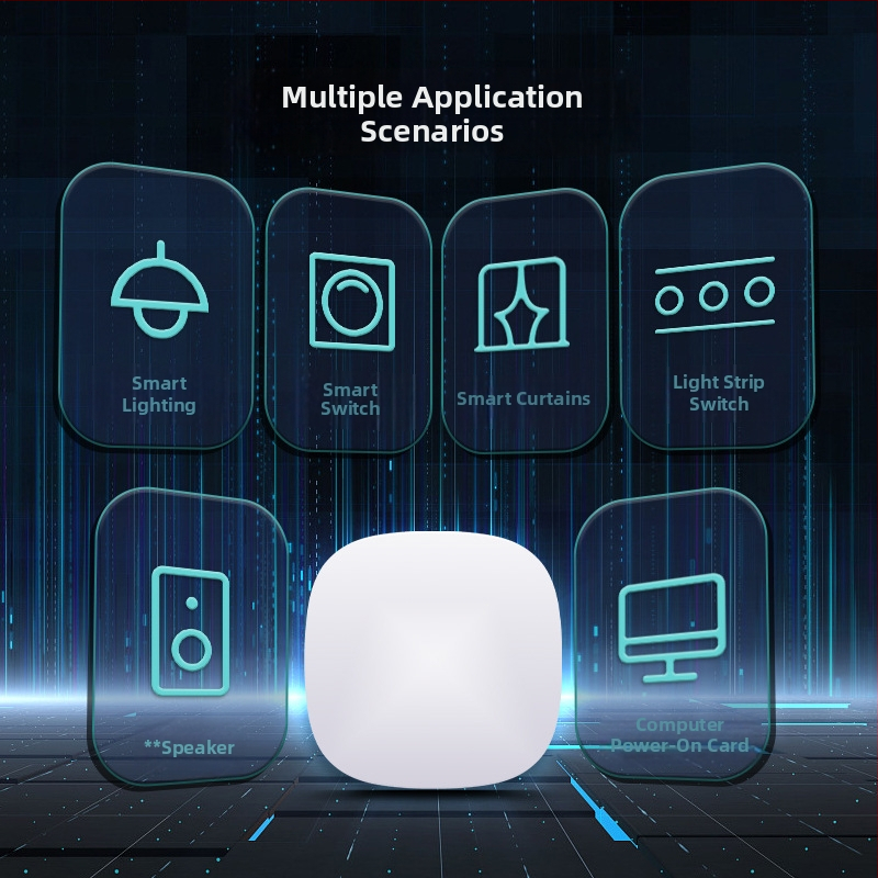 Bežični gumb za prekidač, Bluetooth 5.1 BLE, bez kablova, unutarnja uporaba, CE certifikat