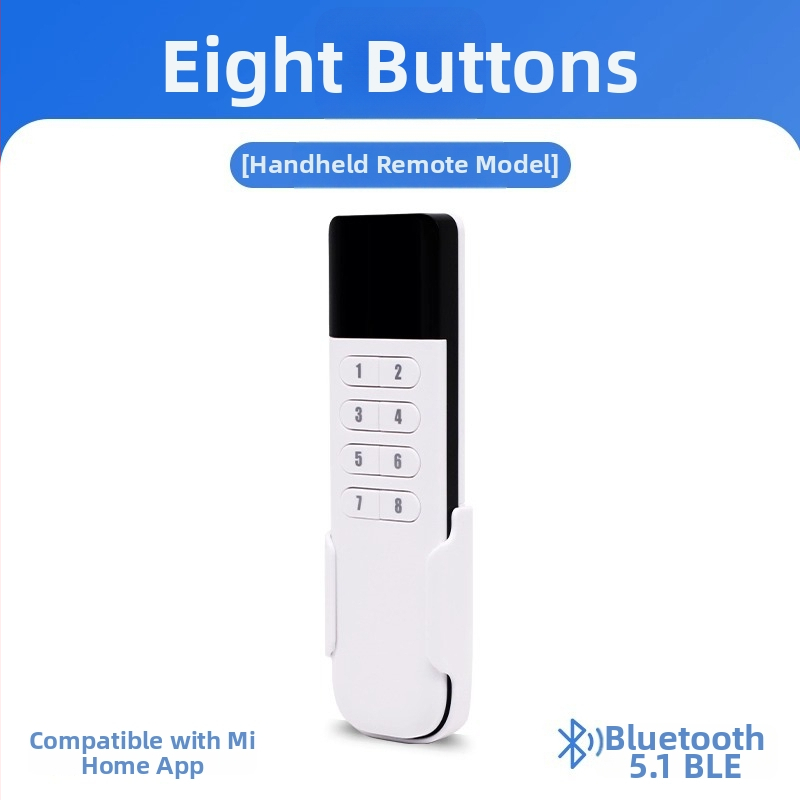 Bežični gumb za prekidač, Bluetooth 5.1 BLE, bez kablova, unutarnja uporaba, CE certifikat