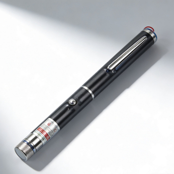 Laser pokazivač s tijelom od legure, zeleni zrak, dizajn s jednim glavom, domet 1 m