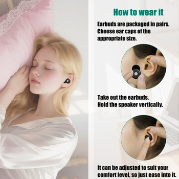 Szilikon alvófülvédők zajcsökkentéssel, NRR 22-35 dB, kerek fejű, munka, tanulás és alvás közben