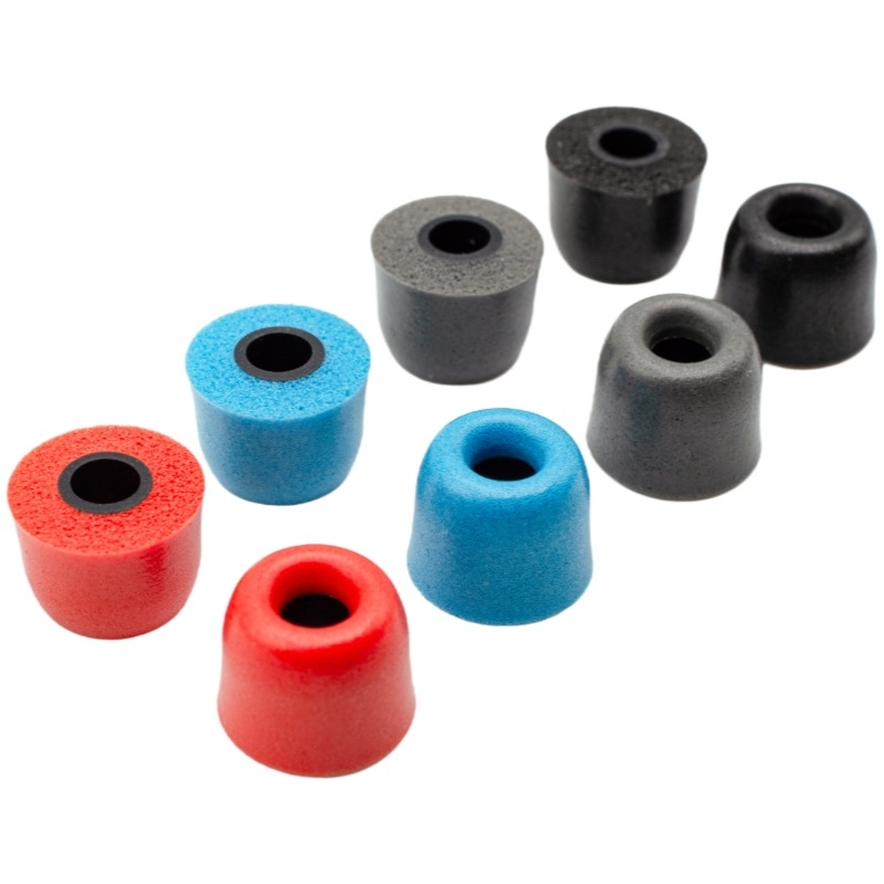 Memóriapárnás fülhallgatófedél, bullet alak, mosható, 25 dB zajcsökkentés