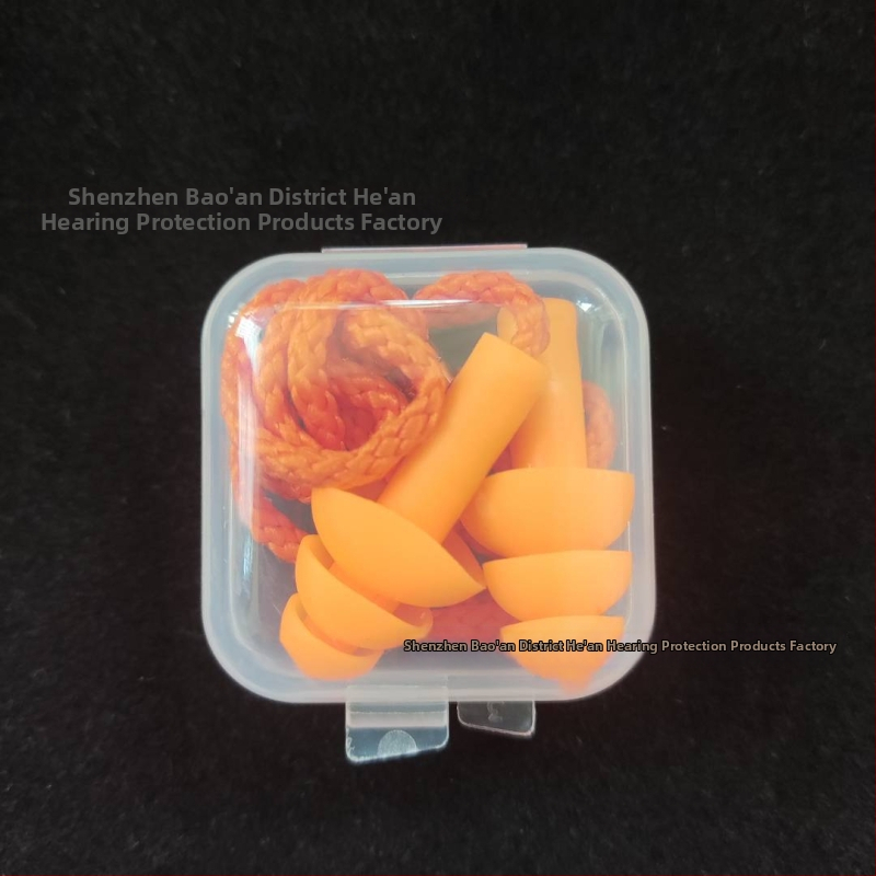 PU ušné štuple so šnúrkou, zníženie hluku 33 dB, SNR 35 dB, CE EN 352-2
