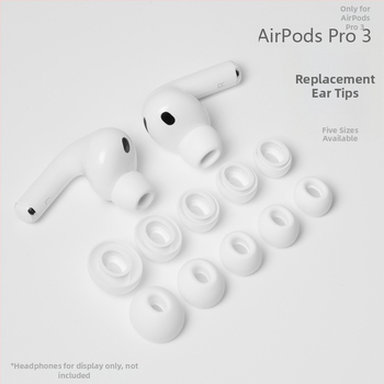 AirPods Pro 3 silikónové krytky do uší – náhradné krytky slúchadiek, 30% zníženie hluku, izolácia zvuku, zlepšenie kvality zvuku