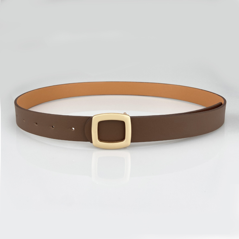 Ženski kaiš za struk u korejskom stilu, jednostavan, svestran dizajn, dekorativni dodatak; Materijal: umjetna koža; Širina: 2.8 cm