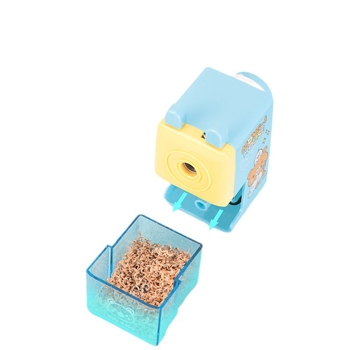 Deli 0642 oštrilica za olovke, plastična, ručno upravljanje, neto težina 160 g