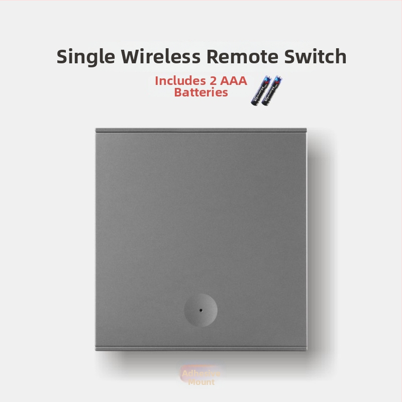 Panou de întrerupător wireless cu control dublu și personalizare - 110-220V, 433MHz, rază 20 m, interval de temperatură 0–50°C, pentru iluminat casnic