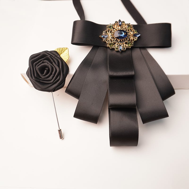 Cvijet za rever – dodatak za odijelo, poliester, unisex geometrijski oblik, pojedinačno pakiranje, jesen 2025