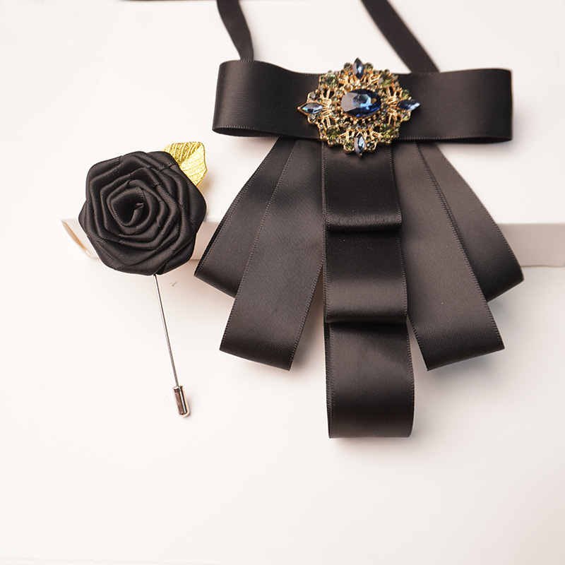 Cvijet za rever – dodatak za odijelo, poliester, unisex geometrijski oblik, pojedinačno pakiranje, jesen 2025