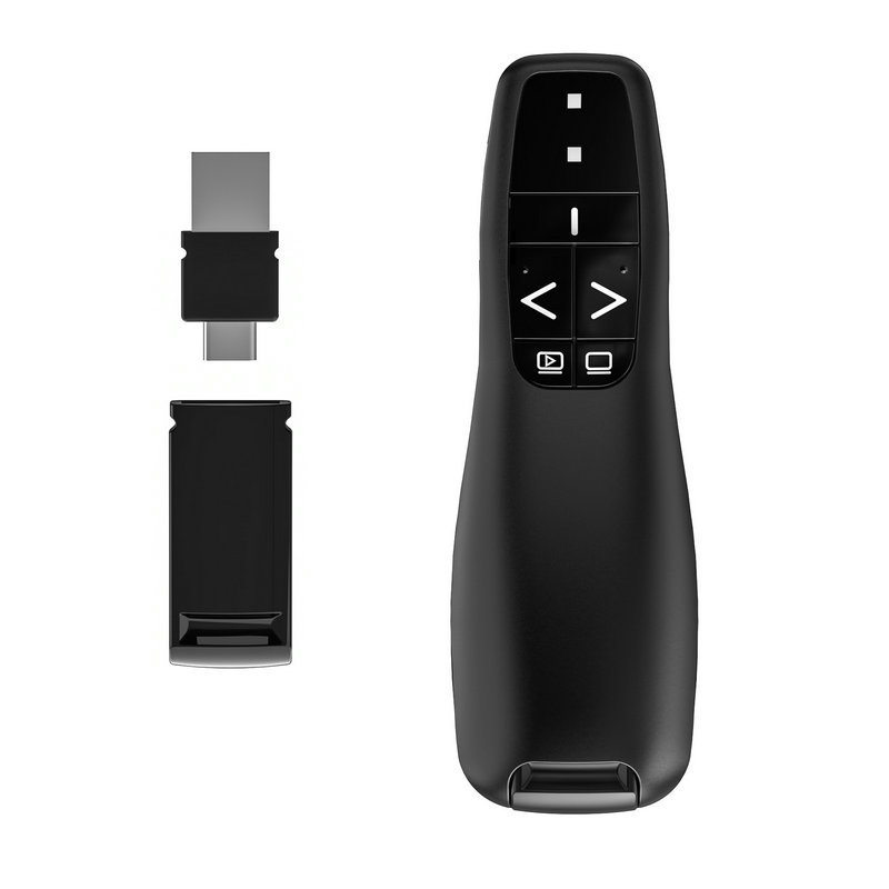 Višenamjensko pero za prebacivanje stranica s laserskim pokazivačem i punjenjem za PPT prezentacije i nastavu — Marka YVYE, tijelo od ABS-a, otisnuto logo, mogućnost prilagodbe