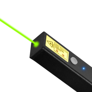 Homokasztali oktatáshoz laserpointer toll, Type-C töltés, alumínium test, 753 négyszögcső kivitel, logó nyomtatva