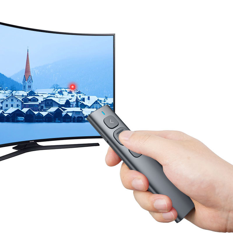 KNORVAY N95 lézeres oldalfordító toll PPT-projekcióhoz, USB-kapcsolat, ABS+PC