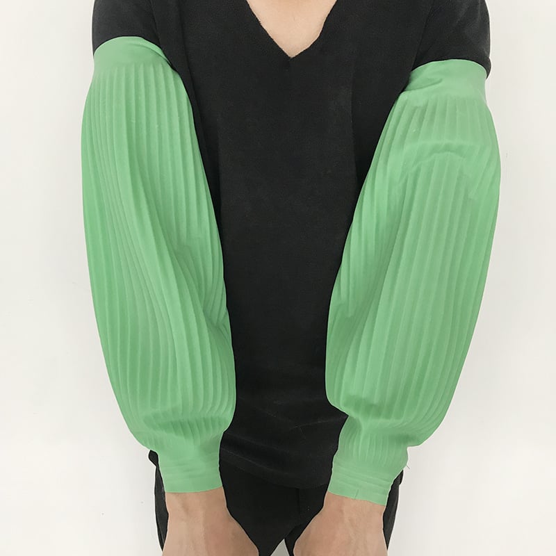 Lateks rukavna zaštita s rukavima, vodootporna zástara za kuhinju i kućanske poslove – otporna na ulje, otporna na habanje, otporna na kiseline i baze, antikorozivna