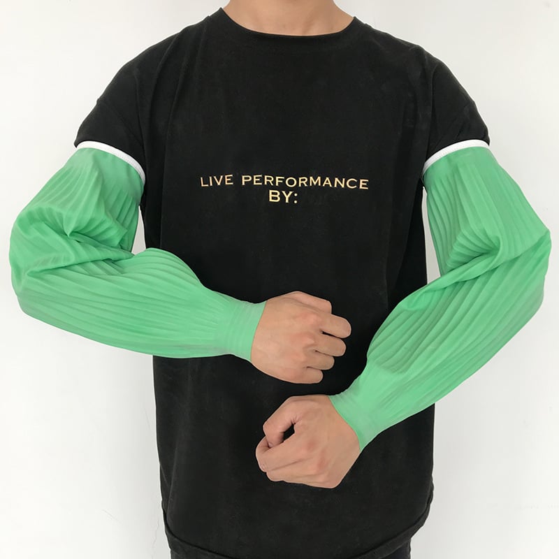 Lateks rukavna zaštita s rukavima, vodootporna zástara za kuhinju i kućanske poslove – otporna na ulje, otporna na habanje, otporna na kiseline i baze, antikorozivna