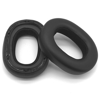 Bőr fülpárna burkolat AKG N700NC-hez, Love Technology N700NC modell, műbőr, snap-on rögzítés, kompatibilis a Love Technology fülpárnákkal