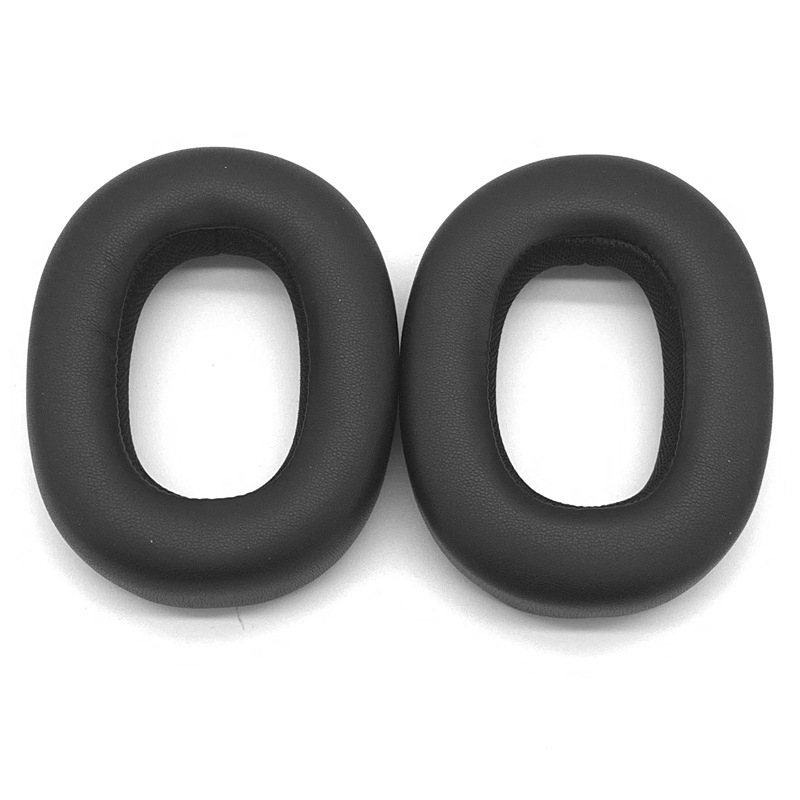 Bőr fülpárna burkolat AKG N700NC-hez, Love Technology N700NC modell, műbőr, snap-on rögzítés, kompatibilis a Love Technology fülpárnákkal