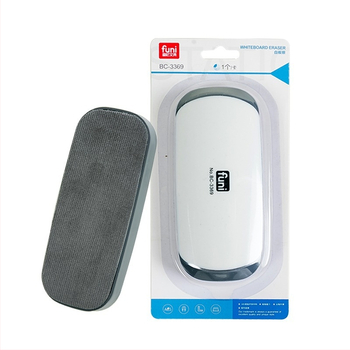 FUNI μαγνητική γόμα για γυάλινο λευκό πίνακα με φλανελ επιφάνεια, διαστάσεις 125 × 52 × 16 mm