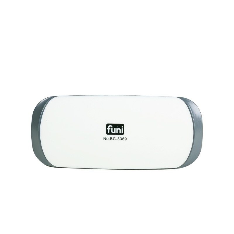 FUNI μαγνητική γόμα για γυάλινο λευκό πίνακα με φλανελ επιφάνεια, διαστάσεις 125 × 52 × 16 mm