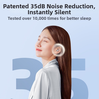 Silikónové ušné štuple na tlmenie hluku - in-ear, vodotesné, NRR 35