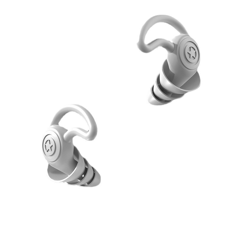 Szilikon fültapas zajszigetelésre - bedugható, vízálló, NRR 35