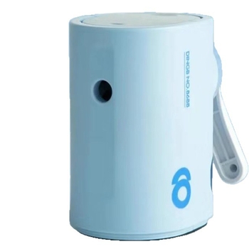 Dingbang 8688 ceruzahegyező, műanyagból, manuális működtetés, geometriai forma