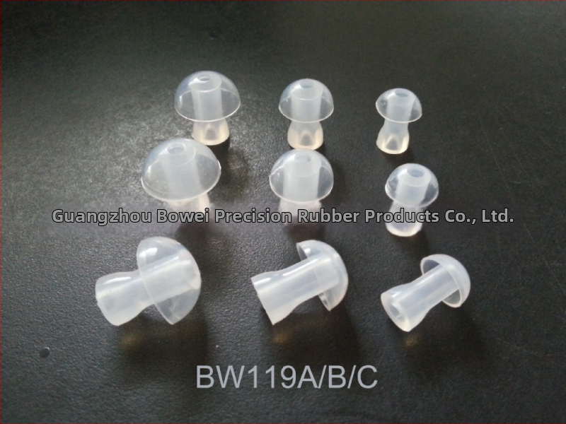 Silikónové ušné štuple pre slúchadlá a slúchadlá — séria BW119A/B/C; 1000 kusov v balení