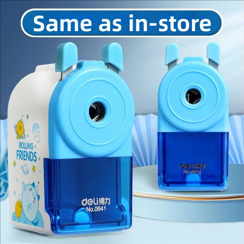 Iskolásoknak készült ceruzahegyező – fém test, geometriai kialakítás, manuális működtetés, modell: Buy enough to go to the city to shuo-0641