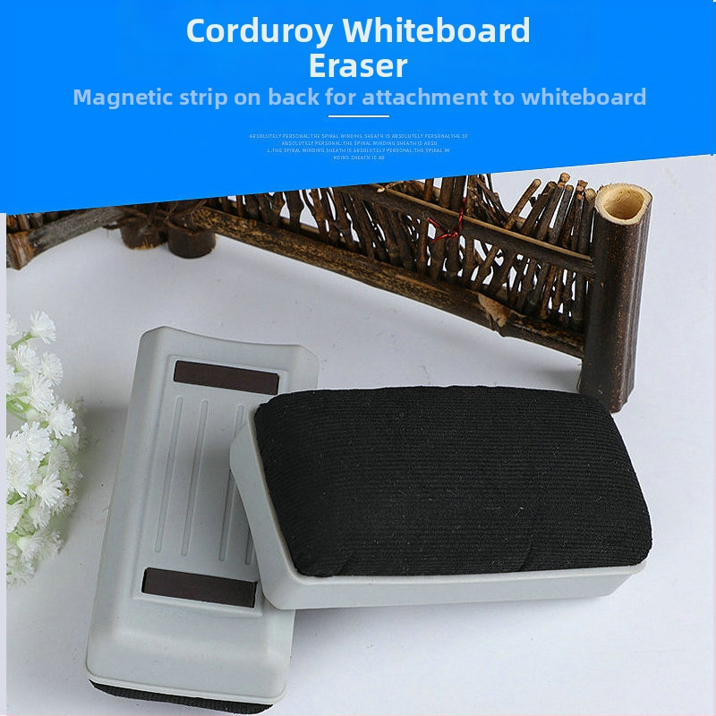 Sunshine magnetická guma na tabuľu s corduroy povrchom a plastovým zadným panelom
