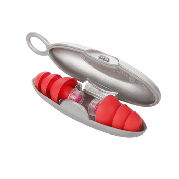 Füldugók - termikus szilikon, környezetbarát, fülben viselhető dizájn, 40 dB NR, alváshoz, tanuláshoz és irodai zajcsökkentéshez