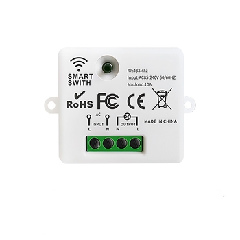 Intrerupător wireless cu telecomandă, control dual, fără cablare, panou 86, 220V