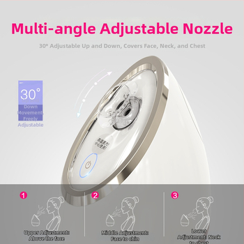 Парогенератор за лице с гореща пръскана система и двойно пръскане, модел Ld-6218, време на мъгла 121-180 сек