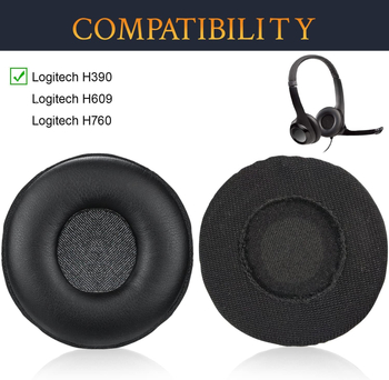 Nadomještaj jastučić za uši za Logitech H390/H600/H609 slušalice – pjena, OEM dodatak