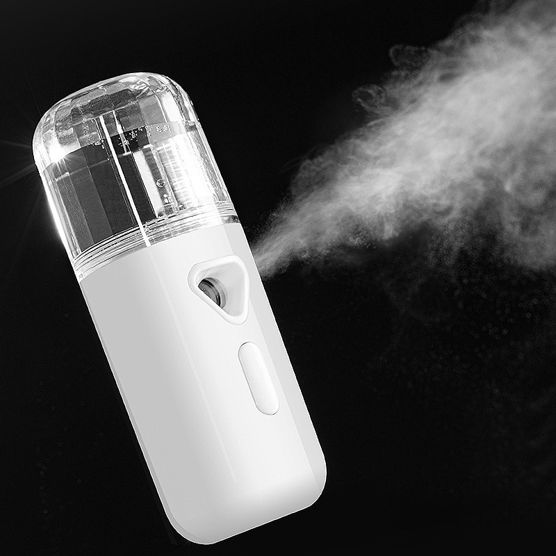 Устройство за хидратация на лицето чрез пръскане — студен спрей, режим 1, вградена батерия 100–300 mAh, време на мъгла над 180 s, мъгла с голям обем и фини частици