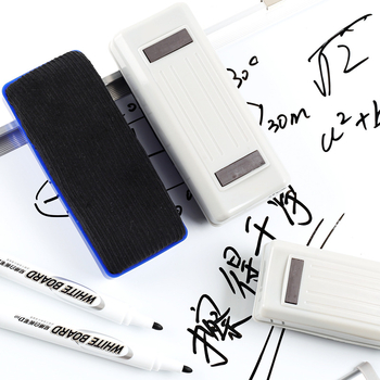 Μαγνητικό σβηστήρι για πίνακα λευκής επιφάνειας με φλανελ πάνελ, πλενόμενο, συμβατό με λευκές και μαύρες επιφάνειες, Platinology