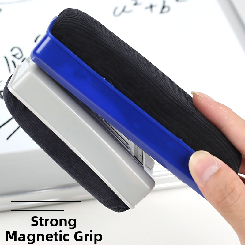 Magnetická guma pre bielu tabuľu s flanelovým panelom, umývateľná, kompatibilná s bielymi a čiernymi tabuľami, Platinology