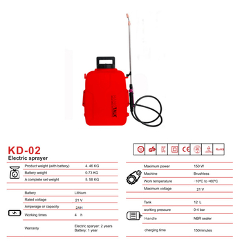 Hangtalk automatski električni raspršivač u ruksaku za zaštitu biljaka