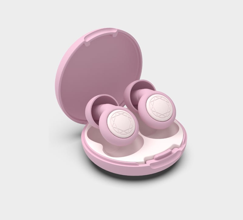 Σιλικονούς ωτοασπίδες ύπνου, μείωση θορύβου έως 36 dB, EN352-2, εντός του αυτιού χρήση