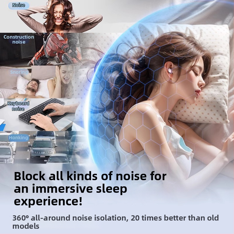 Silikónové štuple do uší na spanie, zníženie hluku 36 dB, EN352-2, nosenie v ušiach