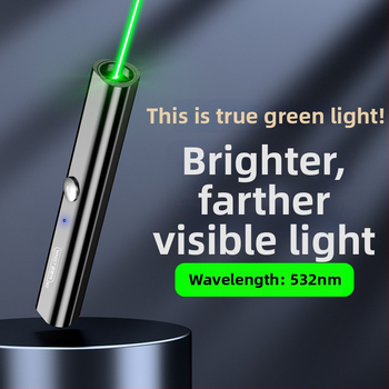 Whist M3 lézermutató toll, 5000 m hatótáv, 532 nm hullámhossz, 300 mA áramfelvétel