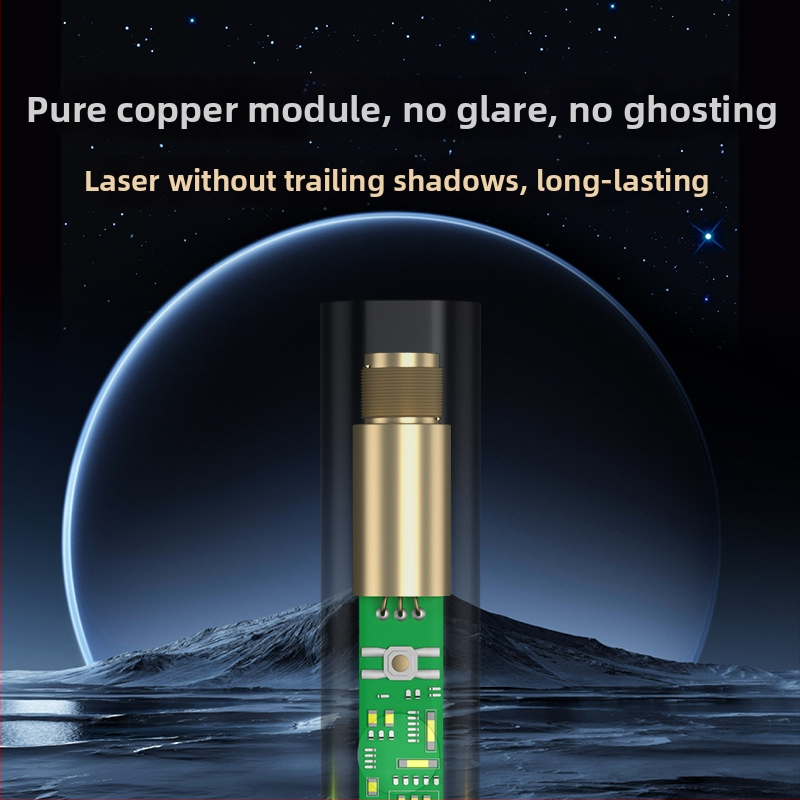 Whist M3 lézermutató toll, 5000 m hatótáv, 532 nm hullámhossz, 300 mA áramfelvétel