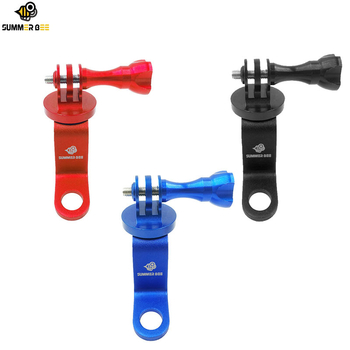 SUMMER BEE SF-GP-T061 Suport din aliaj de aluminiu pentru oglinda retrovizoare a motocicletei GoPro Osmo Action