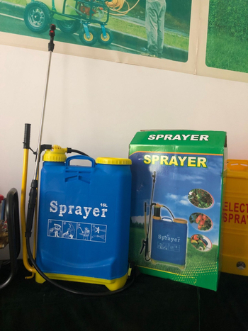 16L χειροκίνητος ψεκαστήρας πλάτης για γεωργία, εφαρμογή φυτοφαρμάκων και απολύμανση