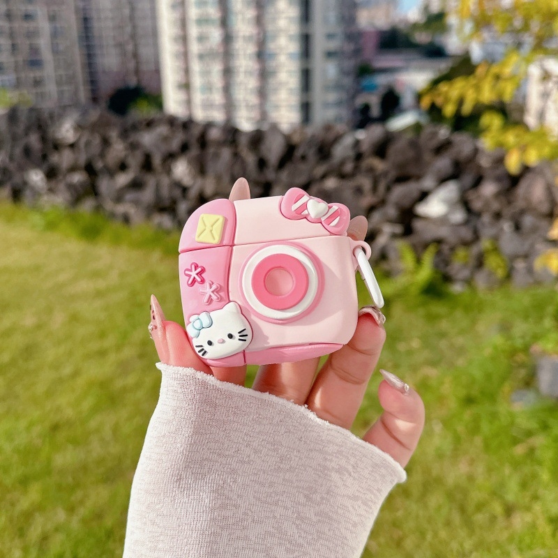 Silikonska futrola za AirPods, crtani stil, sprej završna obrada, kompatibilna s drugim modelima.