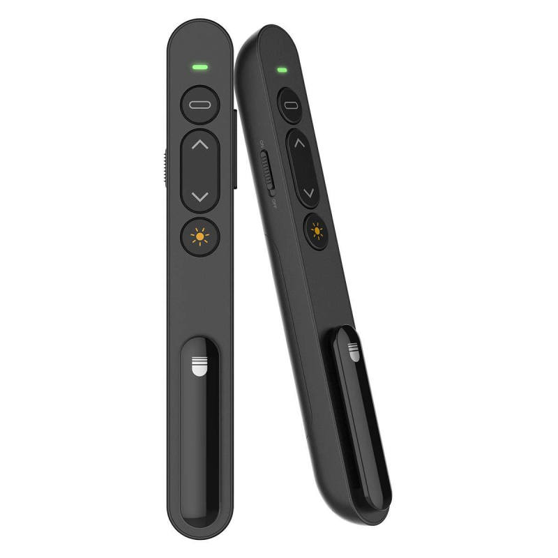 DOOSL laserski flip pen za PPT, s bežičnim pokazivačem i daljinskim upravljačem, kućište PC+ABS